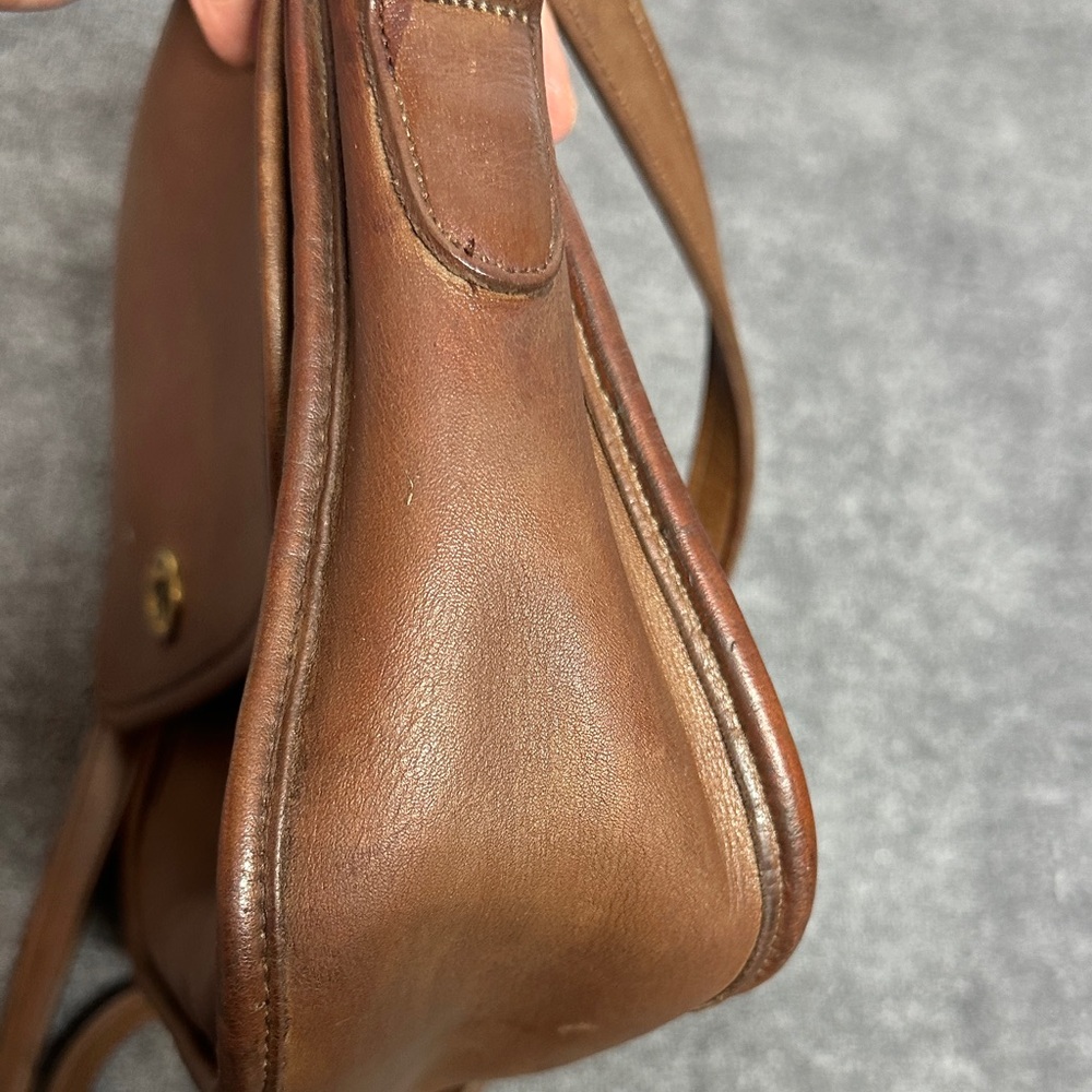 Coach Brown Leather Crossbody Bag 9790 - Picture 14 of 16